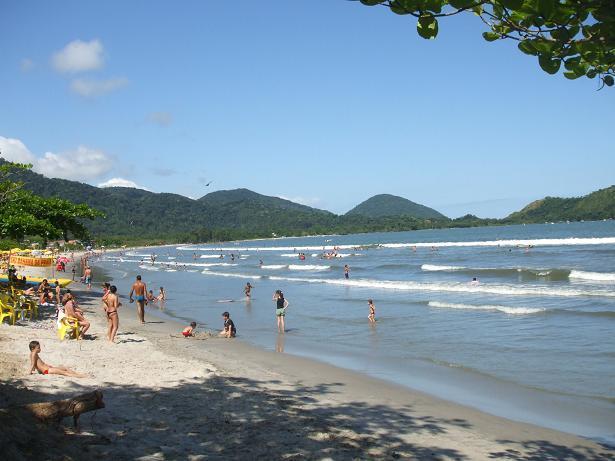 Aptos Familia Com Ar Condicionado Ubatuba Praia Pereque Acu Экстерьер фото